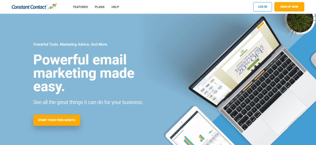 Email Marketing Service #2. Constant Contact