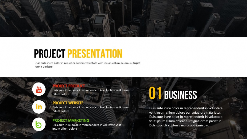 SIMPLE - Google Slides Business Presentation Google Slides Templates