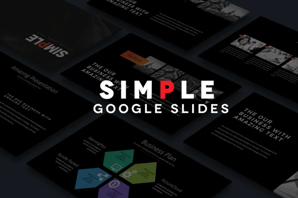 Simple Google Presentations Google Slides Templates