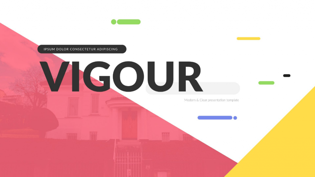 Vigour - Simple Google Presentation Template Google Slides Templates