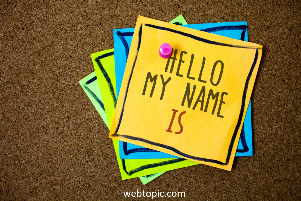 How to introduce yourself in blog - Webtopic