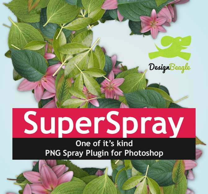 Super Spray Photoshop Add-Ons