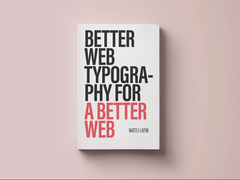 Better Web Typography Books For A Better Web