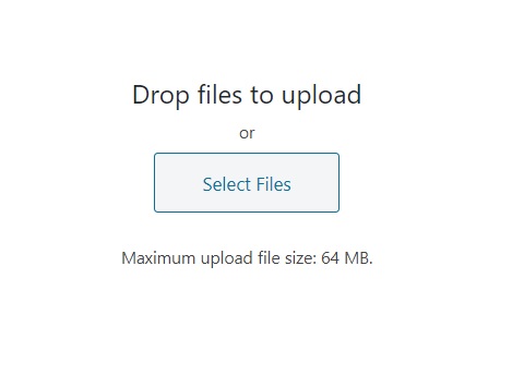 Upload limit only 64 MB