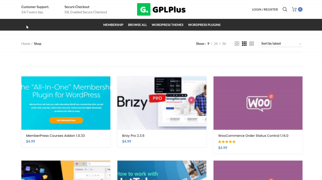 GPL Plus site