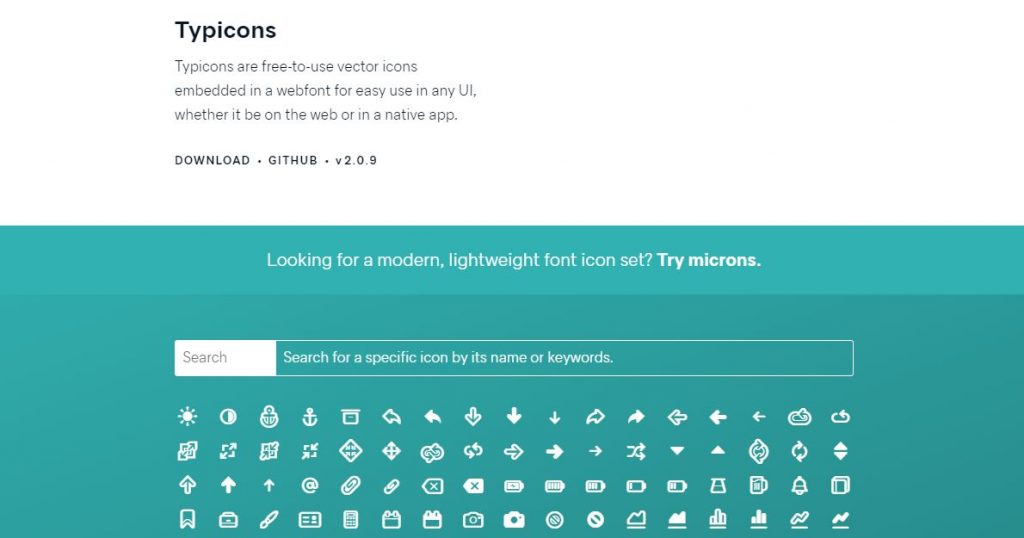 Typicons - Free Icons Download