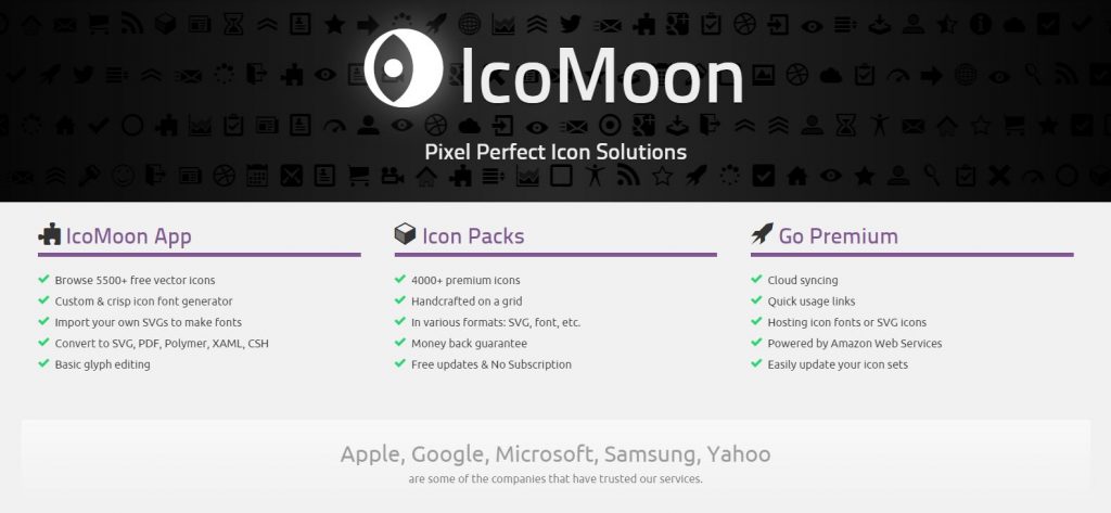 Icomoon - Free Icons Download