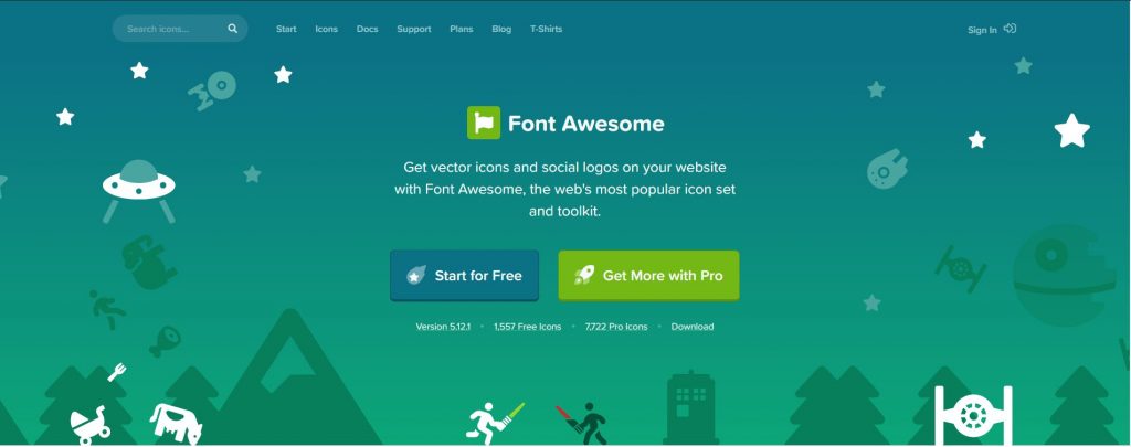 Font Awesome Free Icons Download