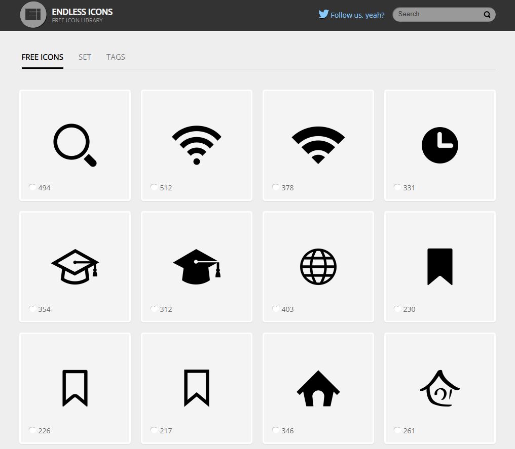 EndlessIcons - Free Icons Download
