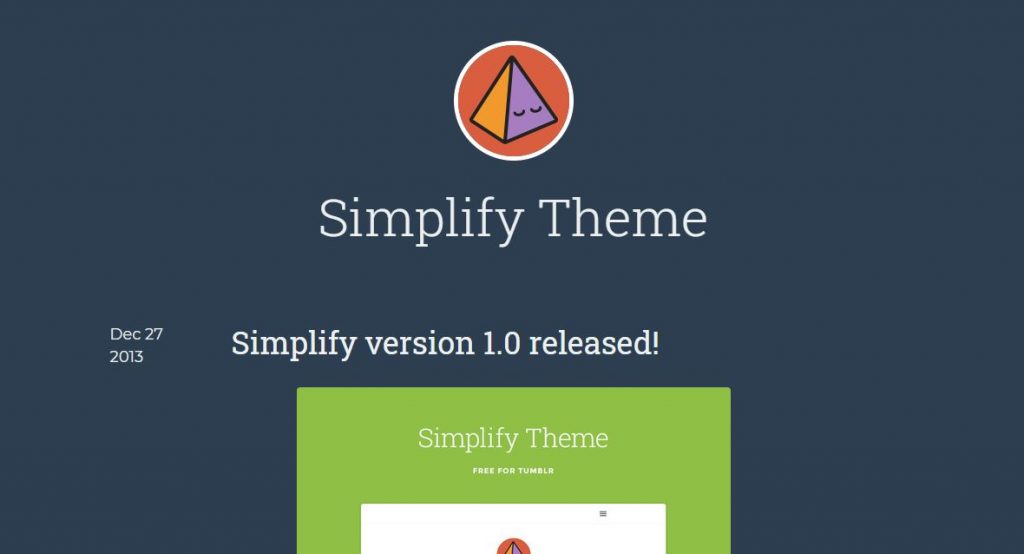 Free Tumblr Blog Theme