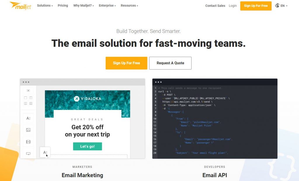 Mailjet - Mailchimp Alternative Email Marketing Tool