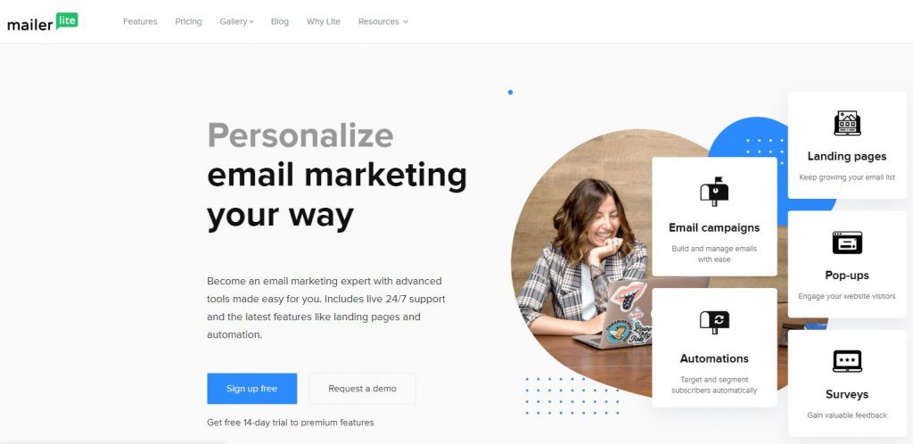MailerLite - Mailchimp Alternative Email Marketing Tool