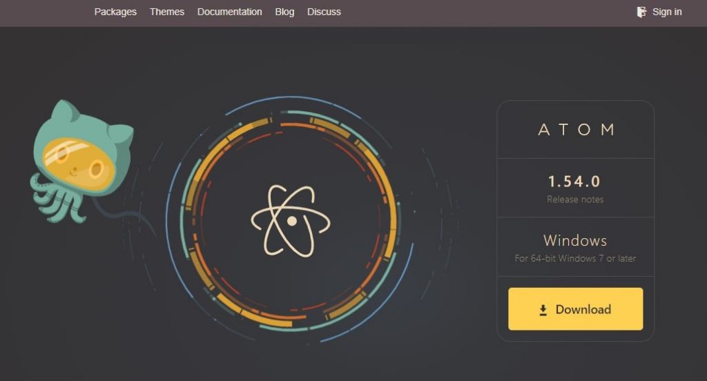 Atom from GitHub - Best JavaScript IDE and Code Editors