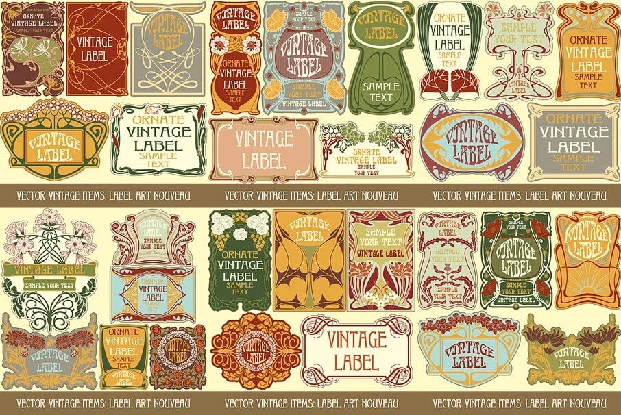 Art Nouveau Fonts For Classy Design