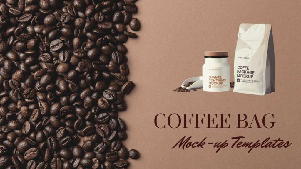25 Free Coffee Bag Mock-up Templates for you