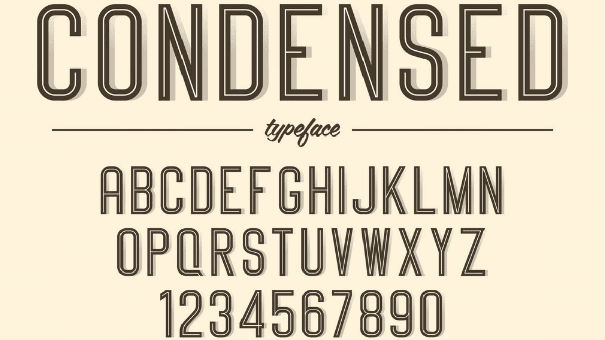 35 Best Condensed Fonts for Designers