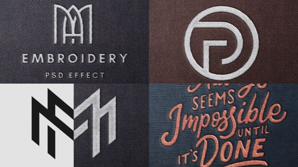32 Best Embroidered Logo Mock-ups – WebTopic