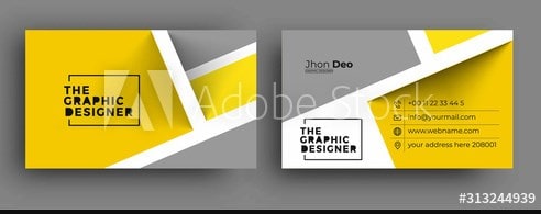- Business Cards Examples