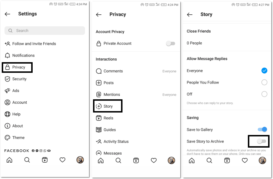 2. Download and Save tales to your Instagram apps archive min
