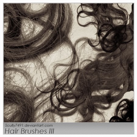 Excellent Hair Brushes for Photoshop