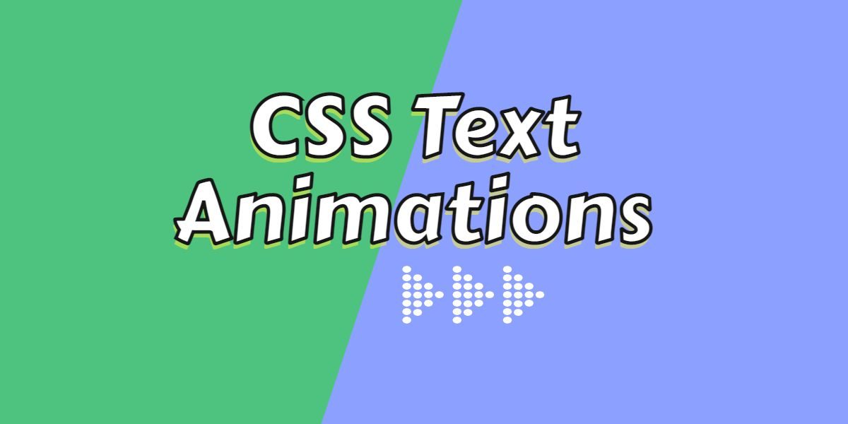 CSS text Animations