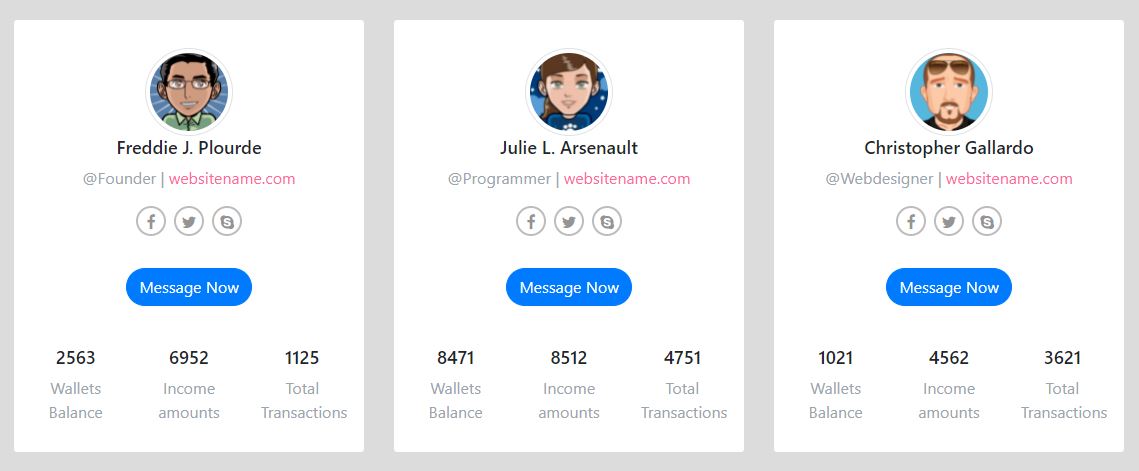 21 Best Bootstrap User Profile Page Templates – WebTopic