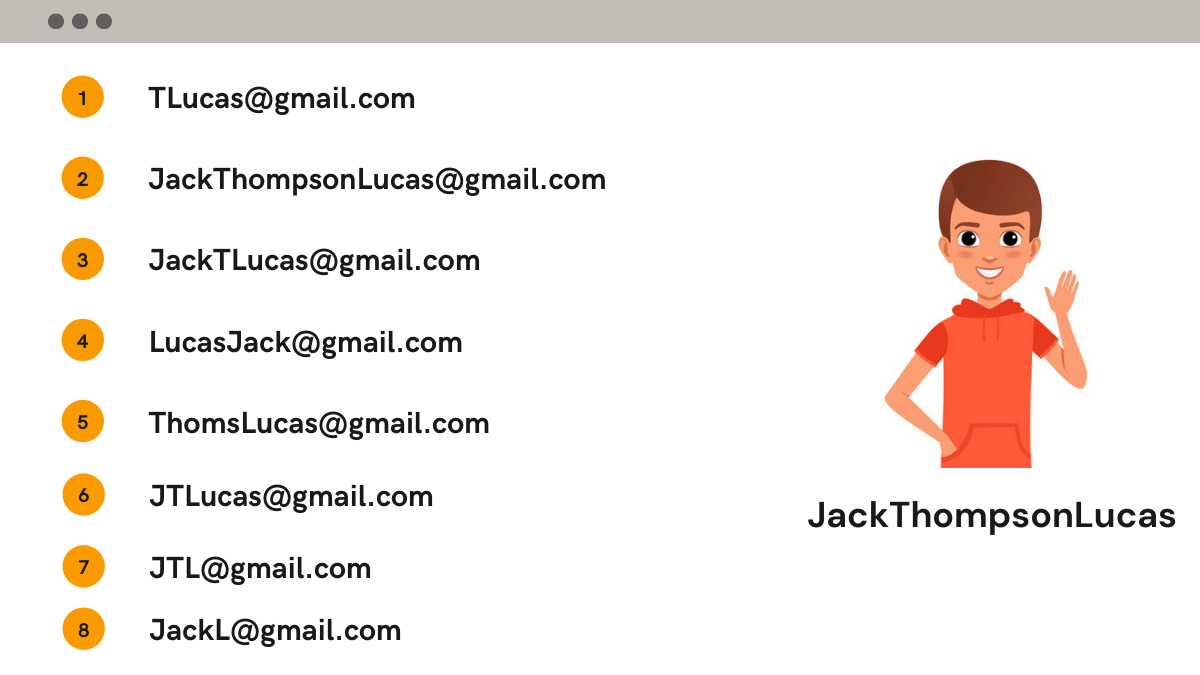 8 Creative Steps to Make Awesome Email Address Ideas – WebTopic