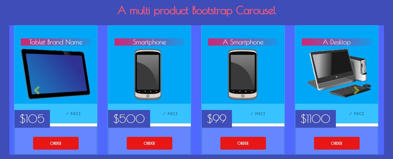 32 Cool Bootstrap Product Slider Examples β WebTopic