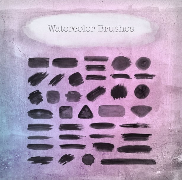 27 Best Photoshop watercolor brushes List