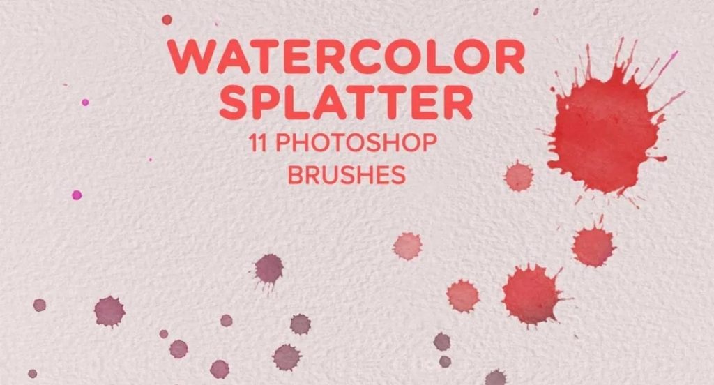 30 Best Photoshop Splatter Brushes 2021
