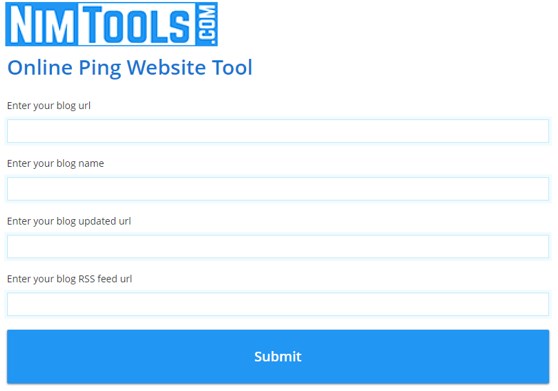 Free Ping Submission Sites