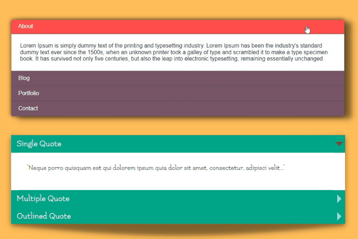 15 Best Pure CSS Accordion Examples
