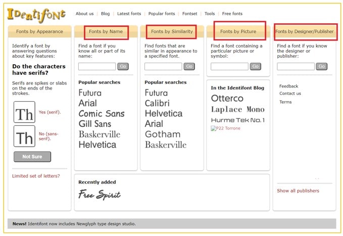 Best Font Finder Tools