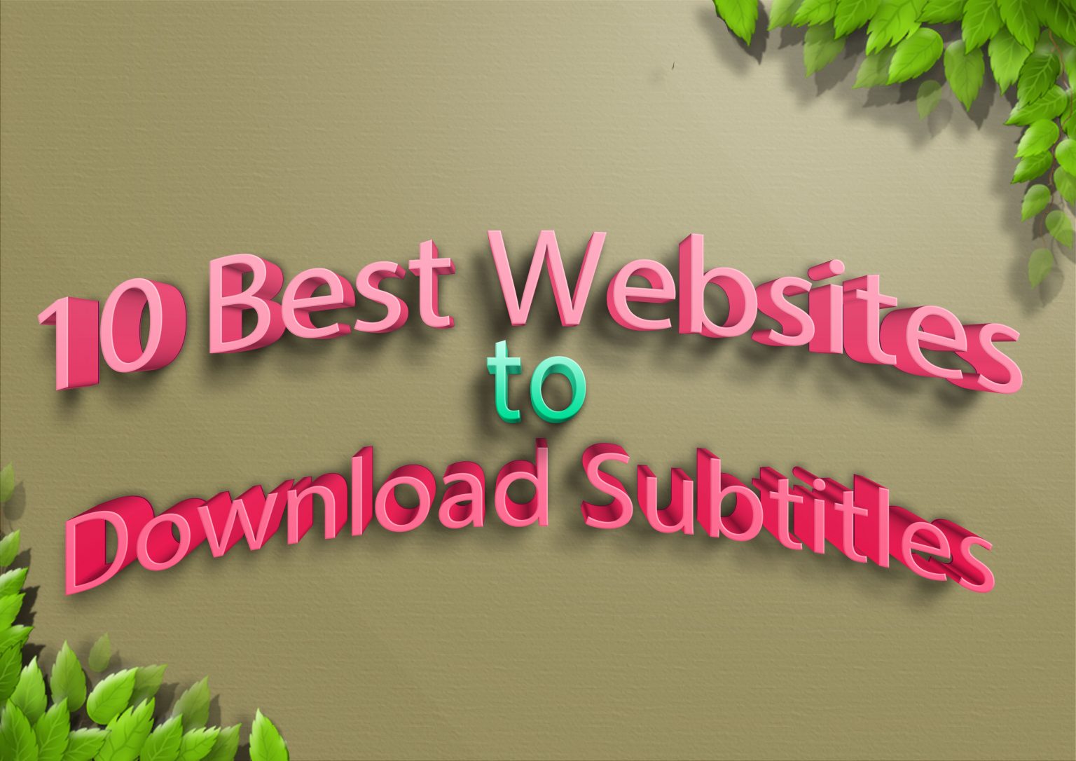 16 Best Websites To Download Subtitles For Movies and TV Shows WebTopic