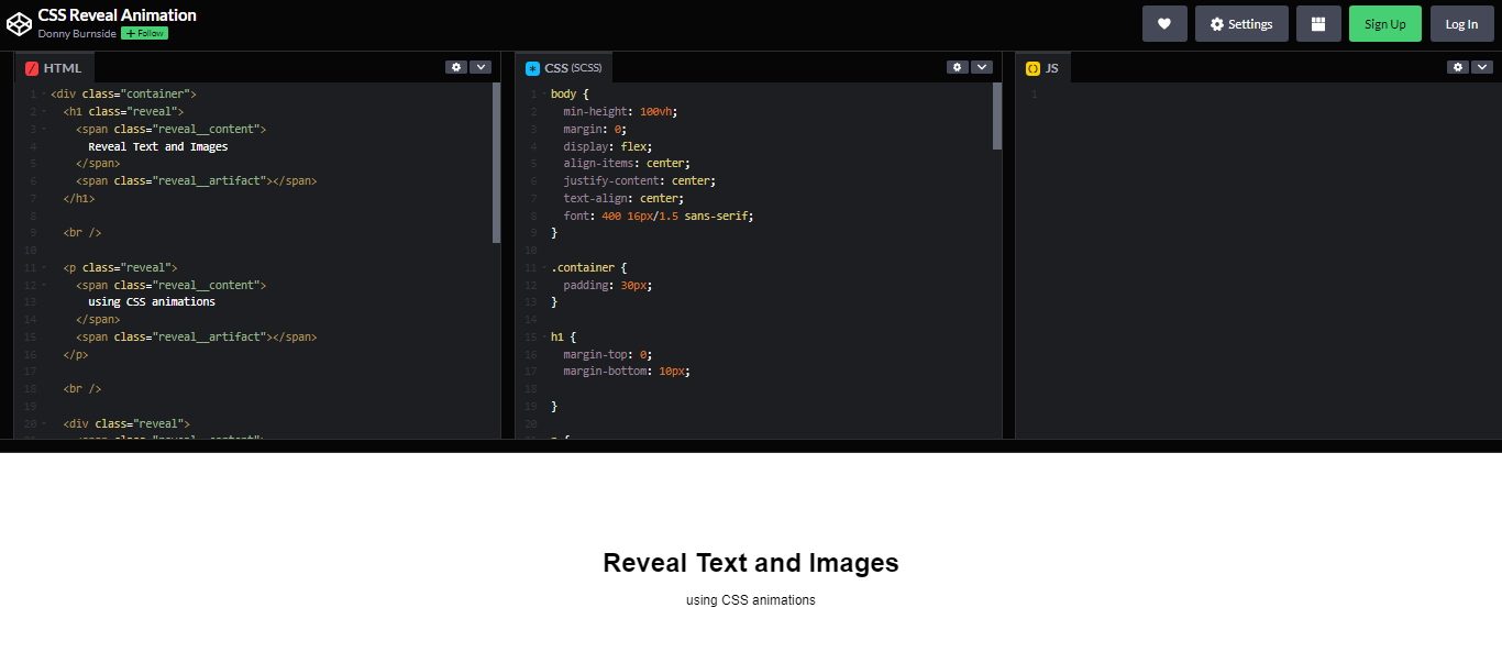 17 CSS Reveal Animation Code Examples – WebTopic