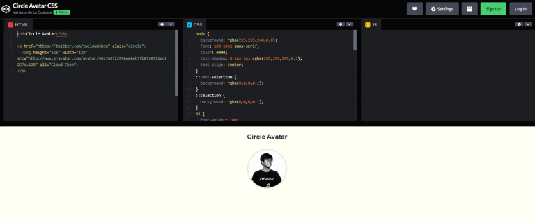 21 CSS Avatars With Code Examples – WebTopic