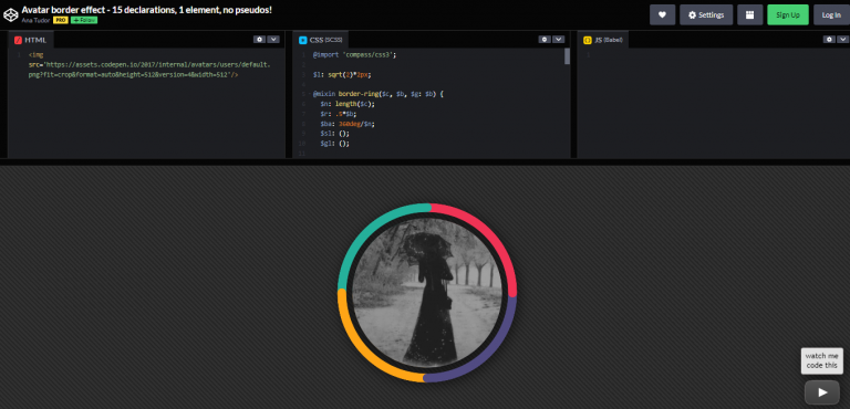 21 CSS Avatars With Code Examples – WebTopic