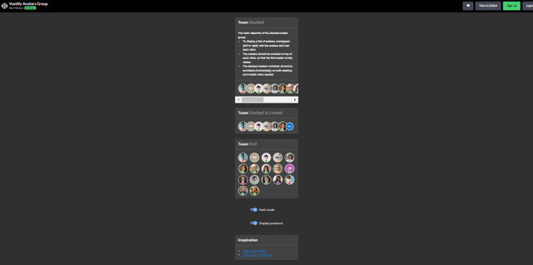 21 CSS Avatars With Code Examples – WebTopic