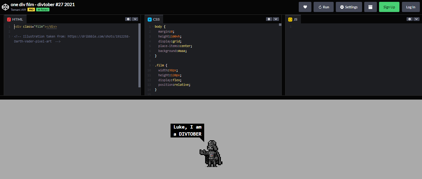 21 CSS Pixel Art With Source Code Examples – WebTopic