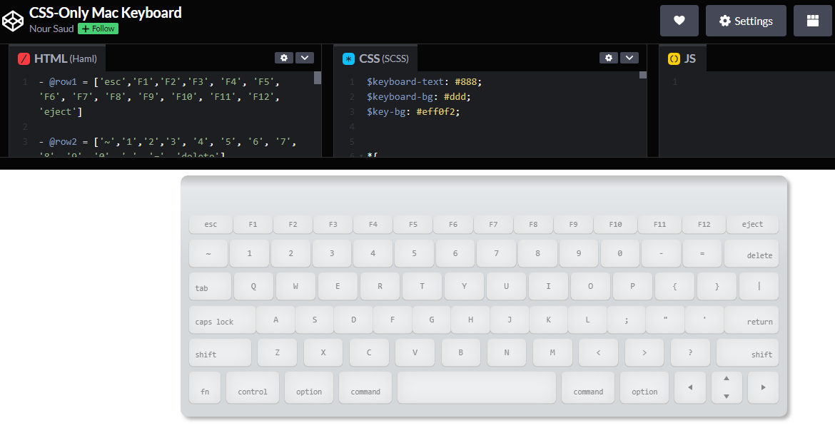 14 CSS Keyboard Code Examples – WebTopic