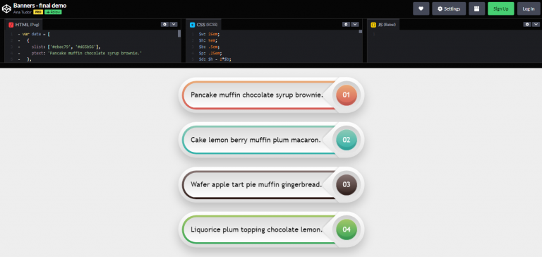 21 CSS Banners – WebTopic