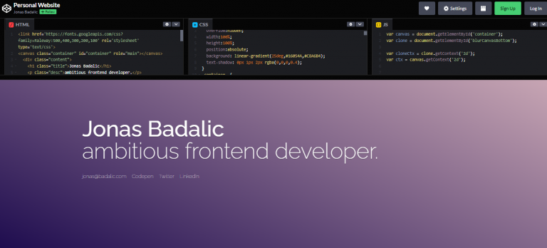23 JavaScript Background Effects – WebTopic