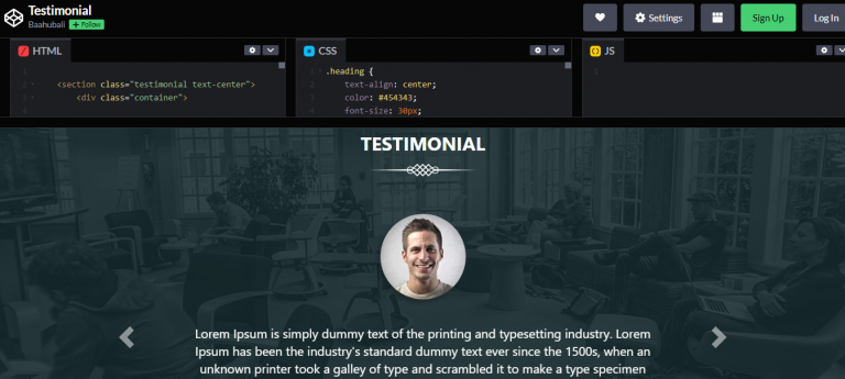 15 CSS Testimonial Code Examples – WebTopic