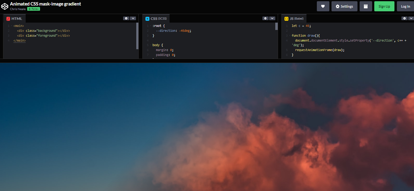 23 JavaScript Background Effects – WebTopic
