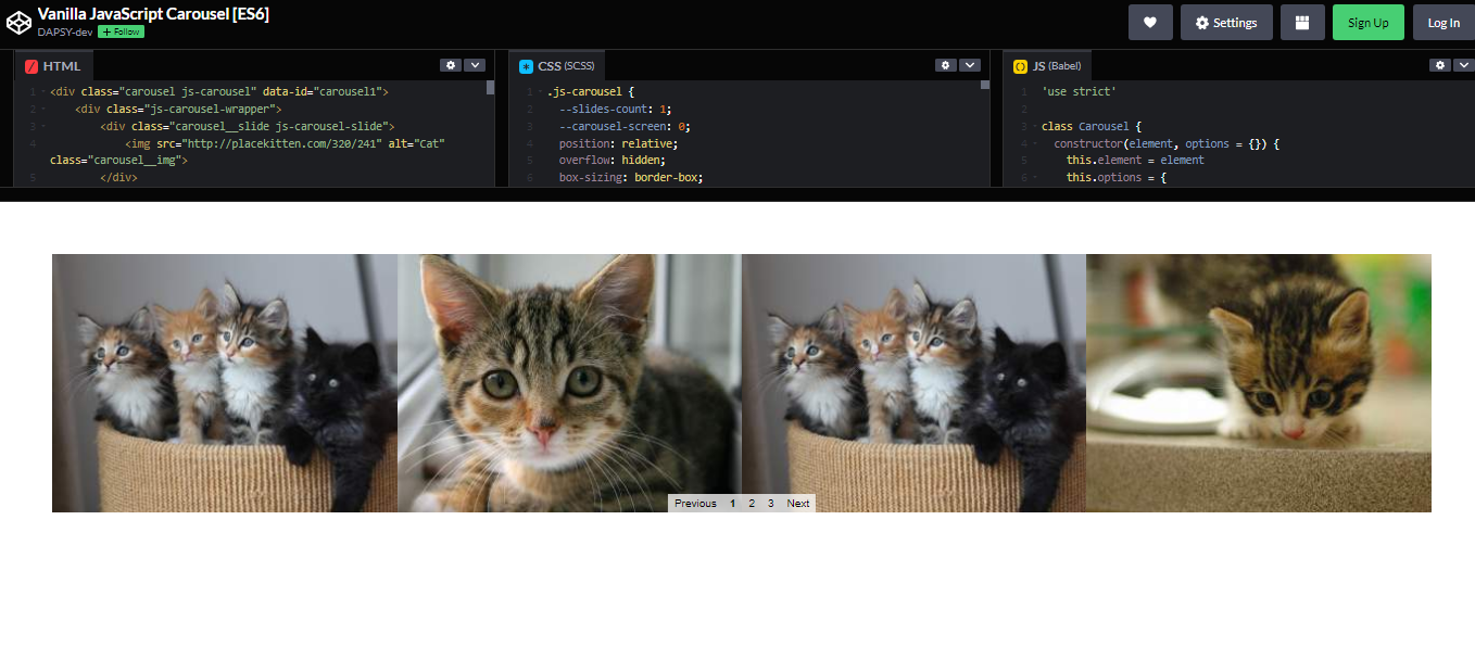 27 JavaScript Carousels With Source Codes – WebTopic