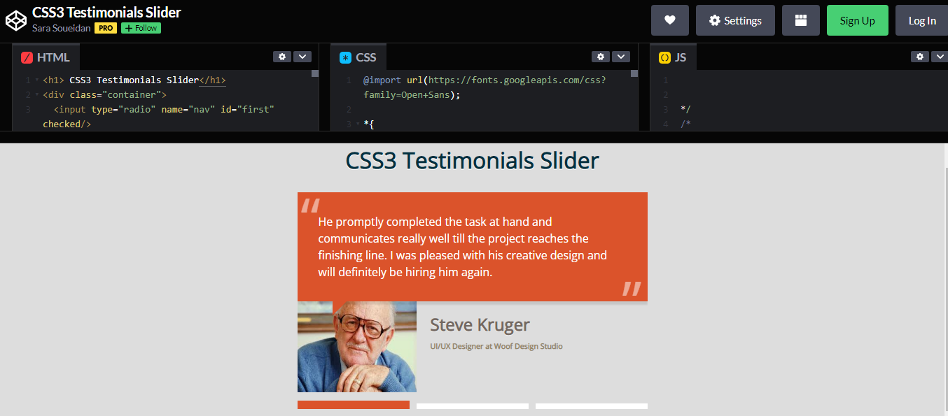 15 CSS Testimonial Code Examples – WebTopic
