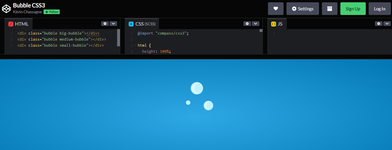 17 CSS Bubbles Code Examples โ WebTopic