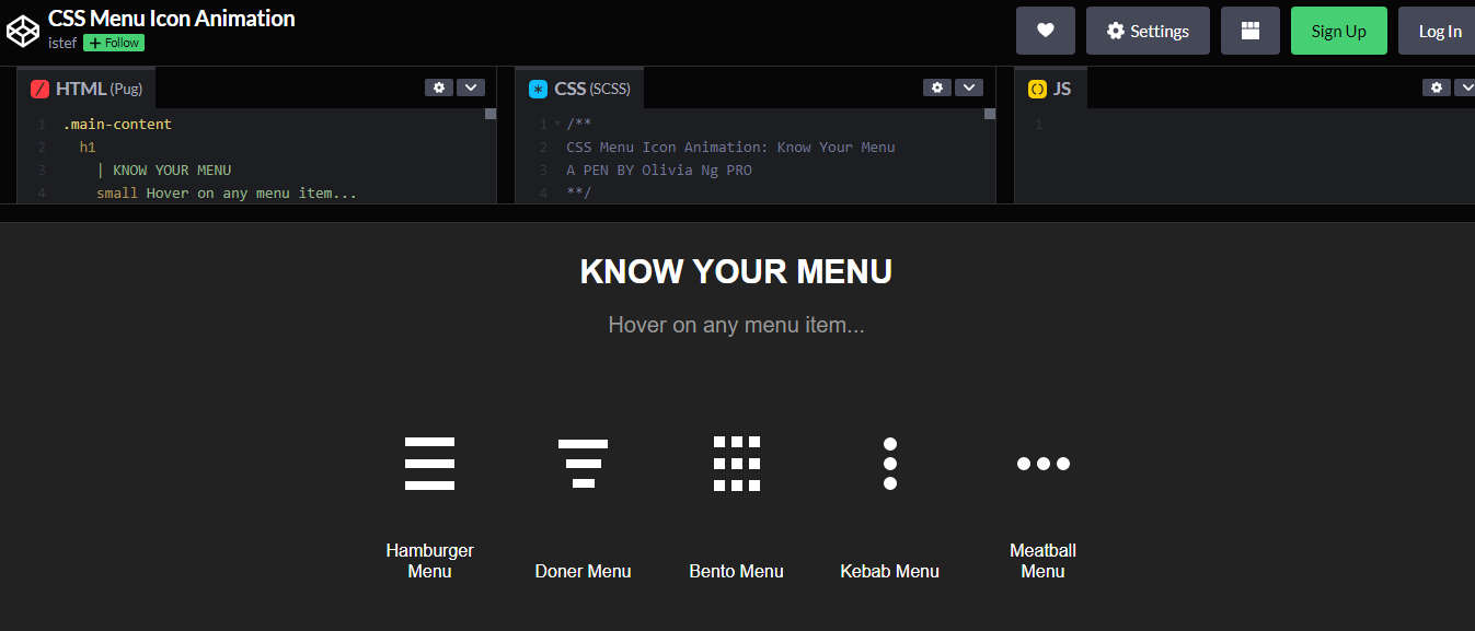 14 CSS Dotted Menu Example – WebTopic