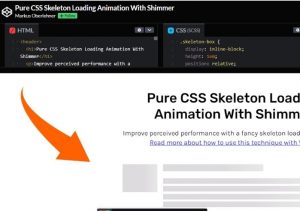 13 Skeleton CSS Loadings – WebTopic
