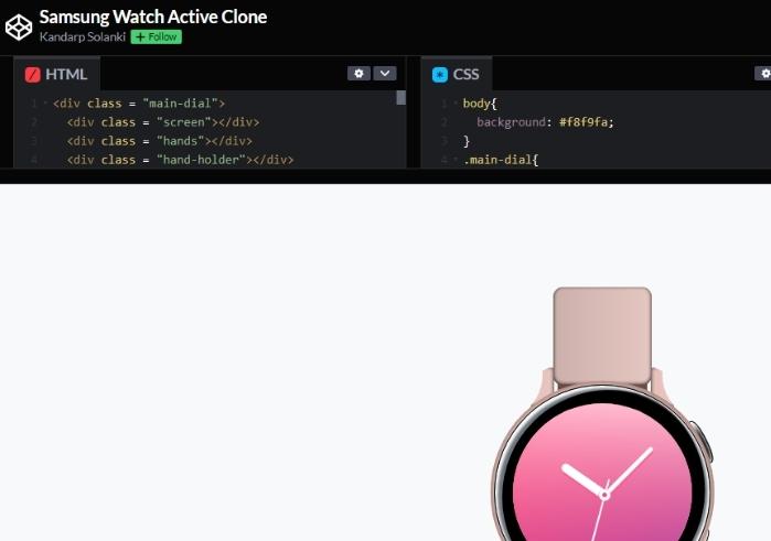 web topic post Samsung Watch Active Clone 1 1